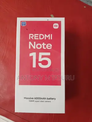 New Xiaomi Redmi Note 15 256 GB