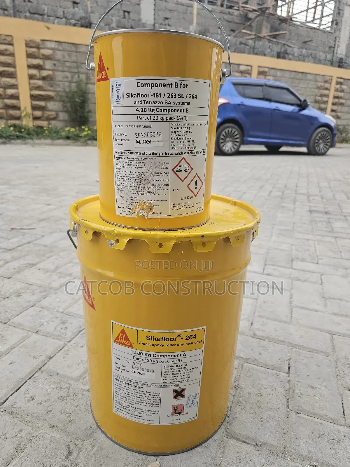 Sikafloor-264 – High-Performance Epoxy Floor Coating