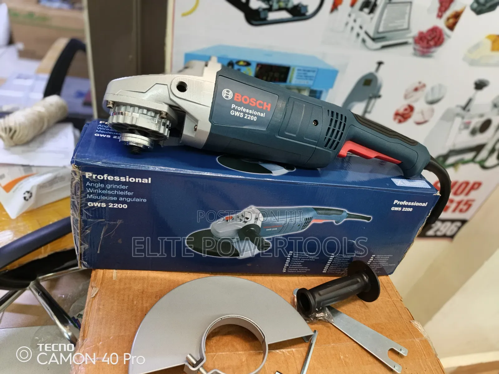 Original Bosch Professional 9" Angel Grinder/ Bosch Angel Grinder