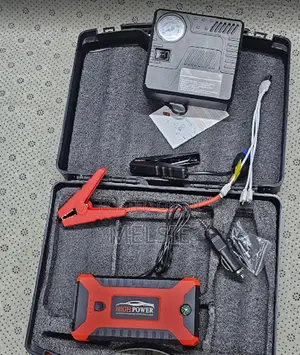 Portable Car Jump Starter Built-in Air Compressor