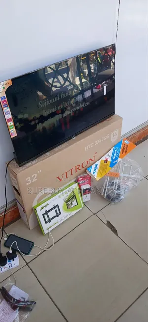 Vitron 32" Qled Hd Smart Tv With Bluetooth + Free Gift