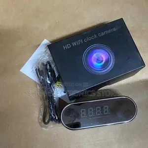Quality Portable Rechargeable 1080p Motion Detection Digital Clock