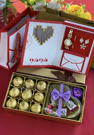 Premium Chocolate Pack Candy Chocolate Valentines Ladies Gift Set