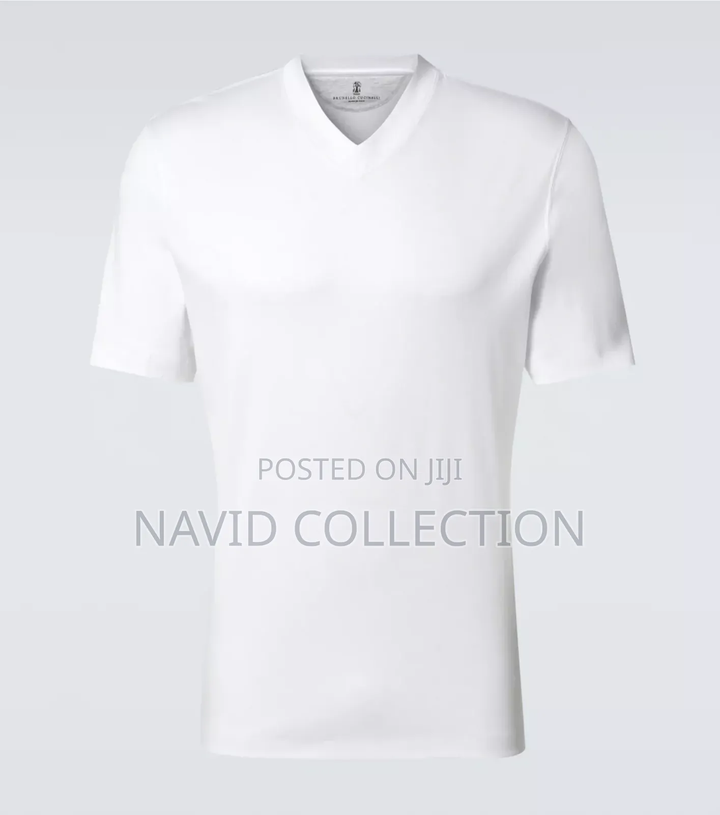 White Vneck Tshirt