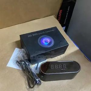 Wireless Surveillance Quality 1080p Spy Clock Cam Security Cam