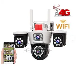 9mp Hd 3 Lens Ip67 Outdoor Wireless Wifi Camera