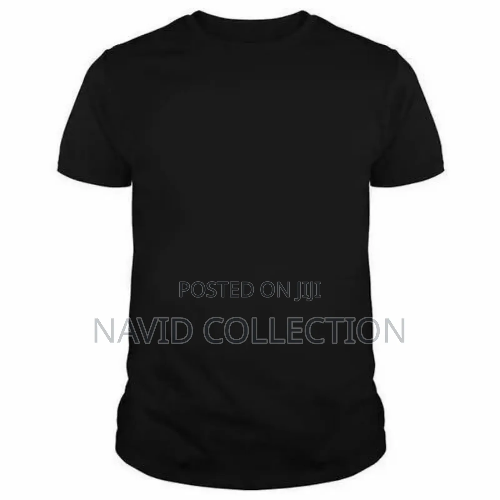 Black Round Neck Tshirt