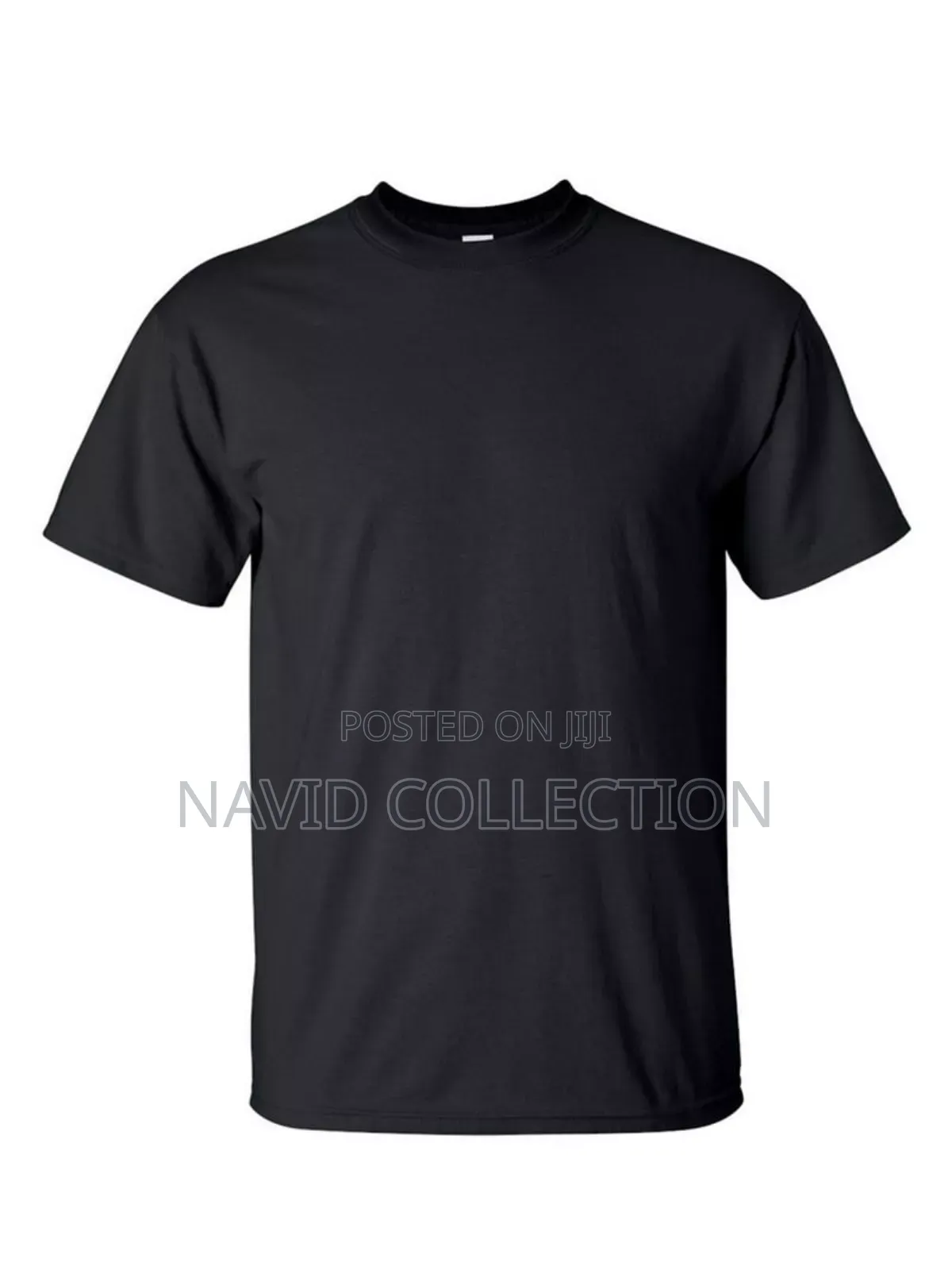 Black Round Neck Tshirt