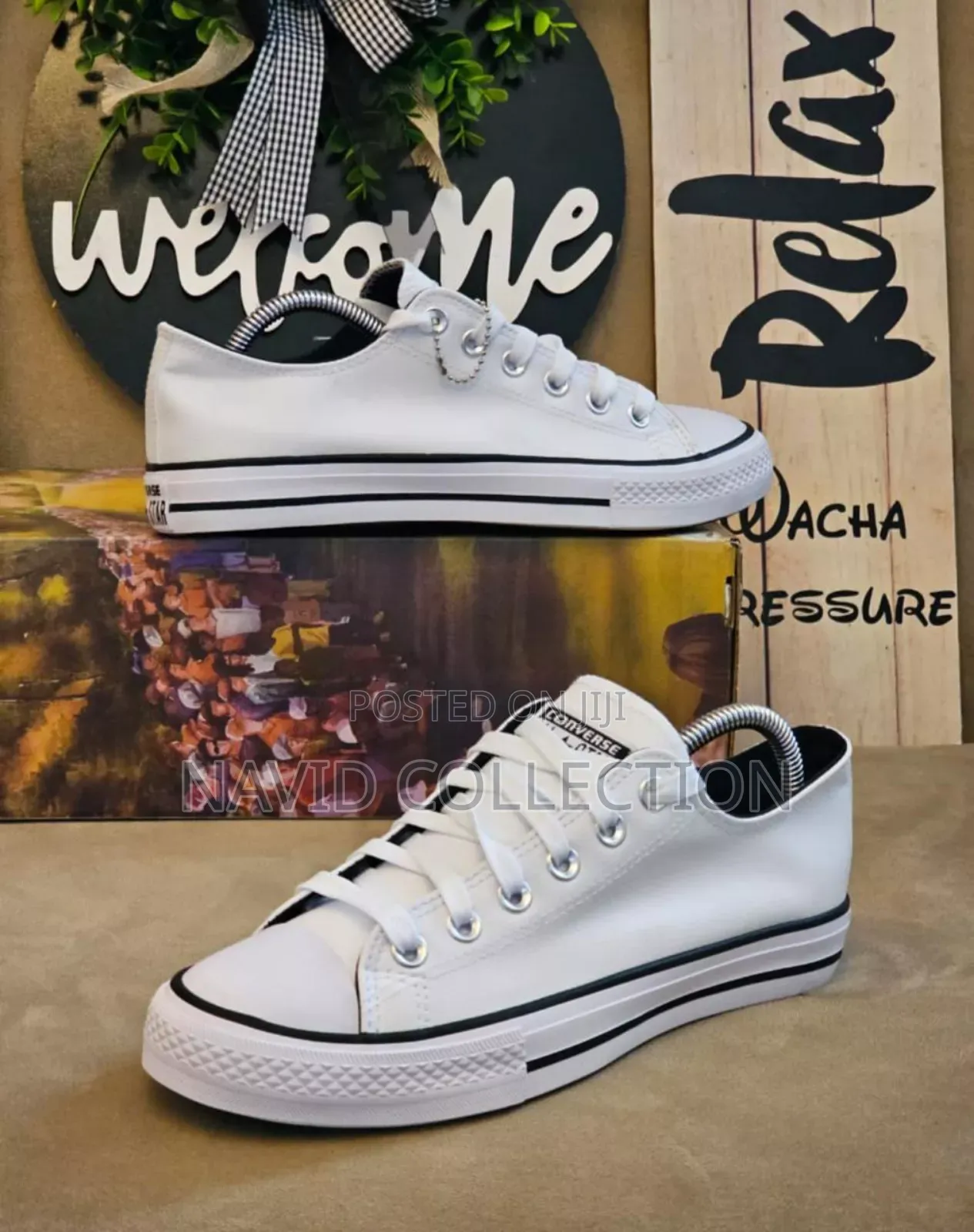 White Converse