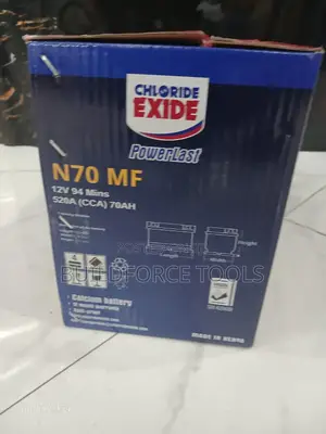12v 70ah N 7f Chloride Exide