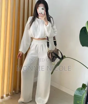 Beautiful Teen Girl Two Piece Set. Teenager Stylist