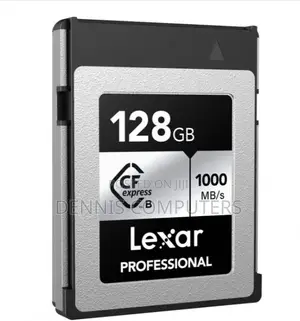Lexar Professional 128gb Cf Express Type B Silver Series 1000mb/S
