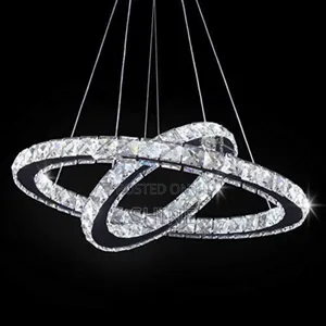 Big Size 2 Rings Led Chandelier