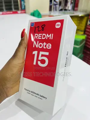 New Xiaomi Redmi Note 15 128 GB Red