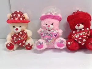🟣Medium Teddy Bear 
🔵30 Cm.