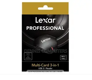 Lexar Multi-Card 3 in 1 USB 3.1 Reader