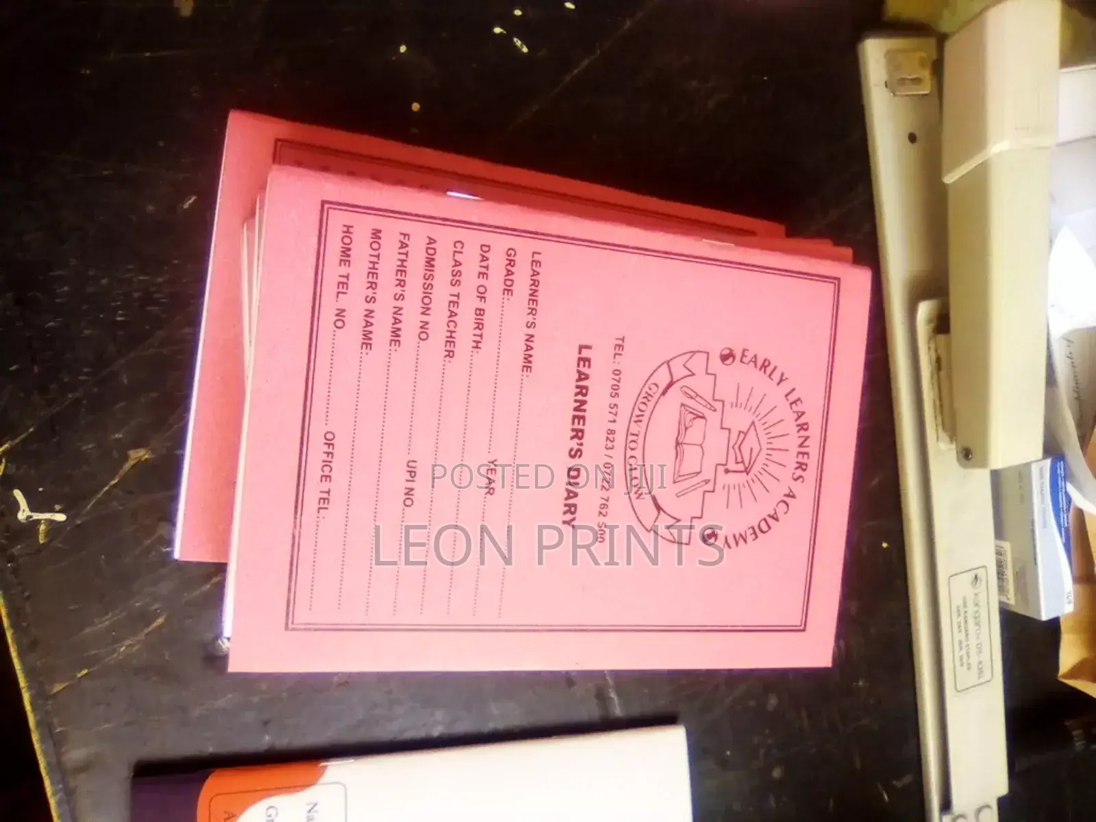 School Diaries/Assessment Books