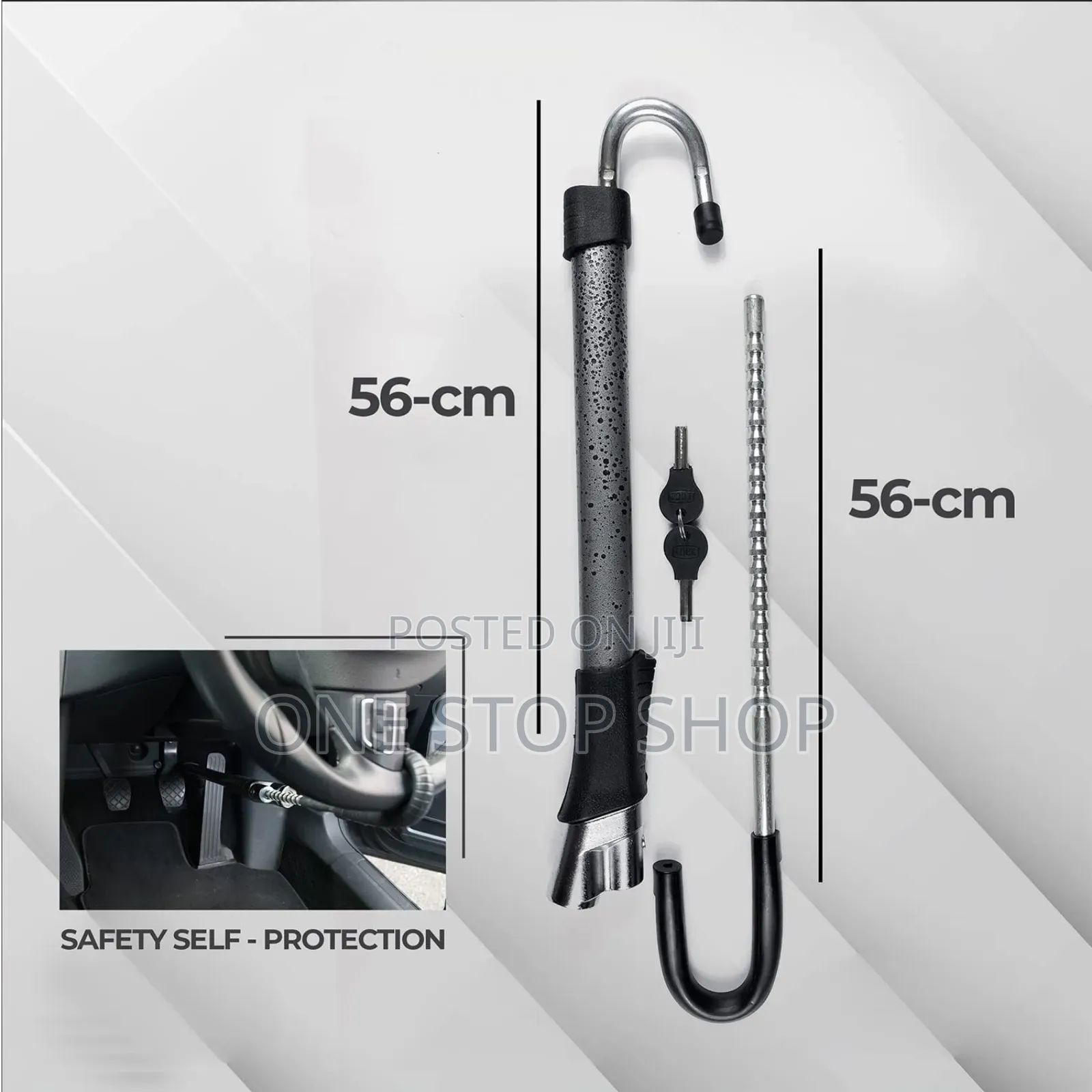 Multifunction Steering Wheel Lock Theftproof Antitheft Device