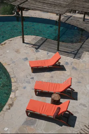 Wooden Upholstered Sunbeds