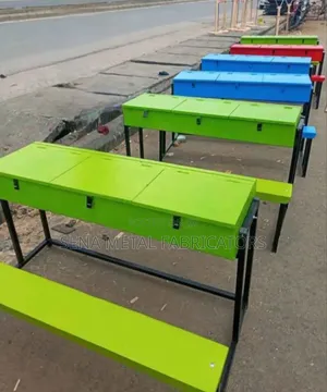 3 Drawers School Bench Desk.
