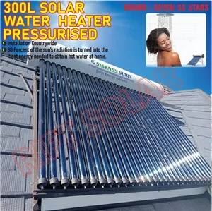 300 Litres Tube Pressurized Solar Water Heater