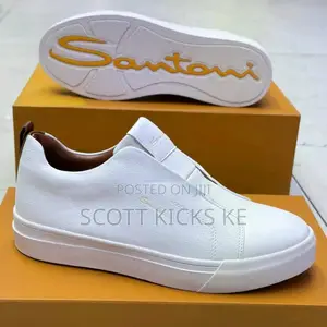 Santoni Milano All White