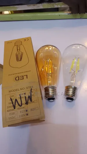 St64 Led Filament Edison-Style Light Bulbs
