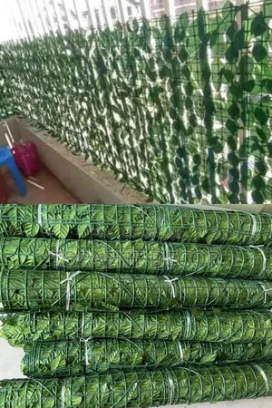 Shield Your Space In Style With Artificial Green Privacy Fence