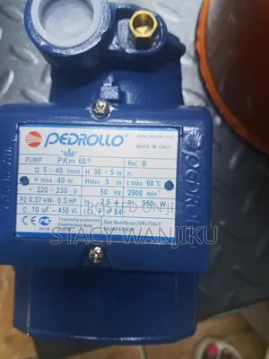 Quality Pedrollo Pump 0.5 Hp