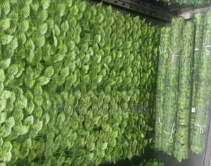Plastic Meshed Green Artificial Balcony Privacy Fence
