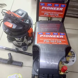 Pioneer 4400psi Electric Car Wash+20l Vacuum Cleaner