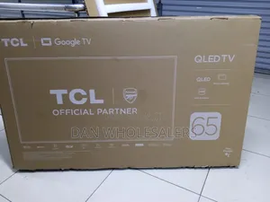 65" TCL Tv Qled Smart Google Tv 65 Inch Ultra Hd Dolby Vision HDR