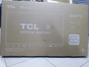 65" TCL Tv Qled Google Tv 65 Inch Uhd Slim Unibody Design Smart Tv