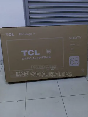 65" TCL Tv Qled 65 Inch Google Smart Tv Uhd With Unibody Design