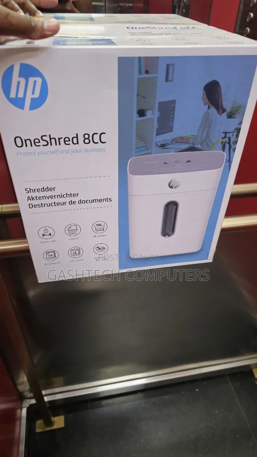 Hp Oneshred 8cc With Security Level P-4