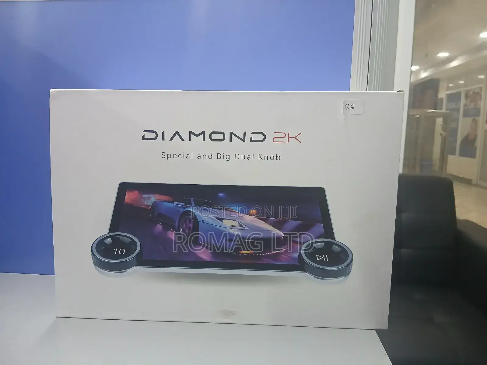 Diamond Dual Knob 