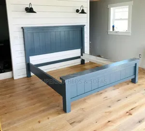 Two-Tone Panel Bed Frame Size 4 by 6