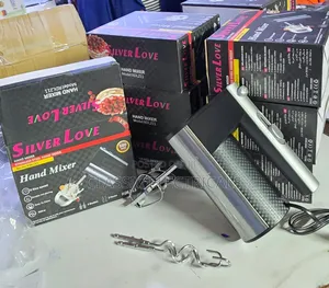 Silver Hand Mixer