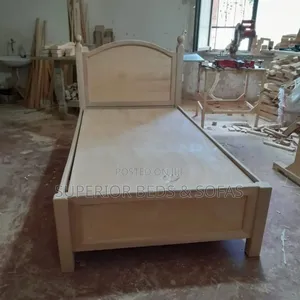Classic Wooden Panel Bed
 Size 3 by 6