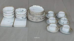 European Porcelain Dinner Set
32pcs Dinner Set Marble Finish