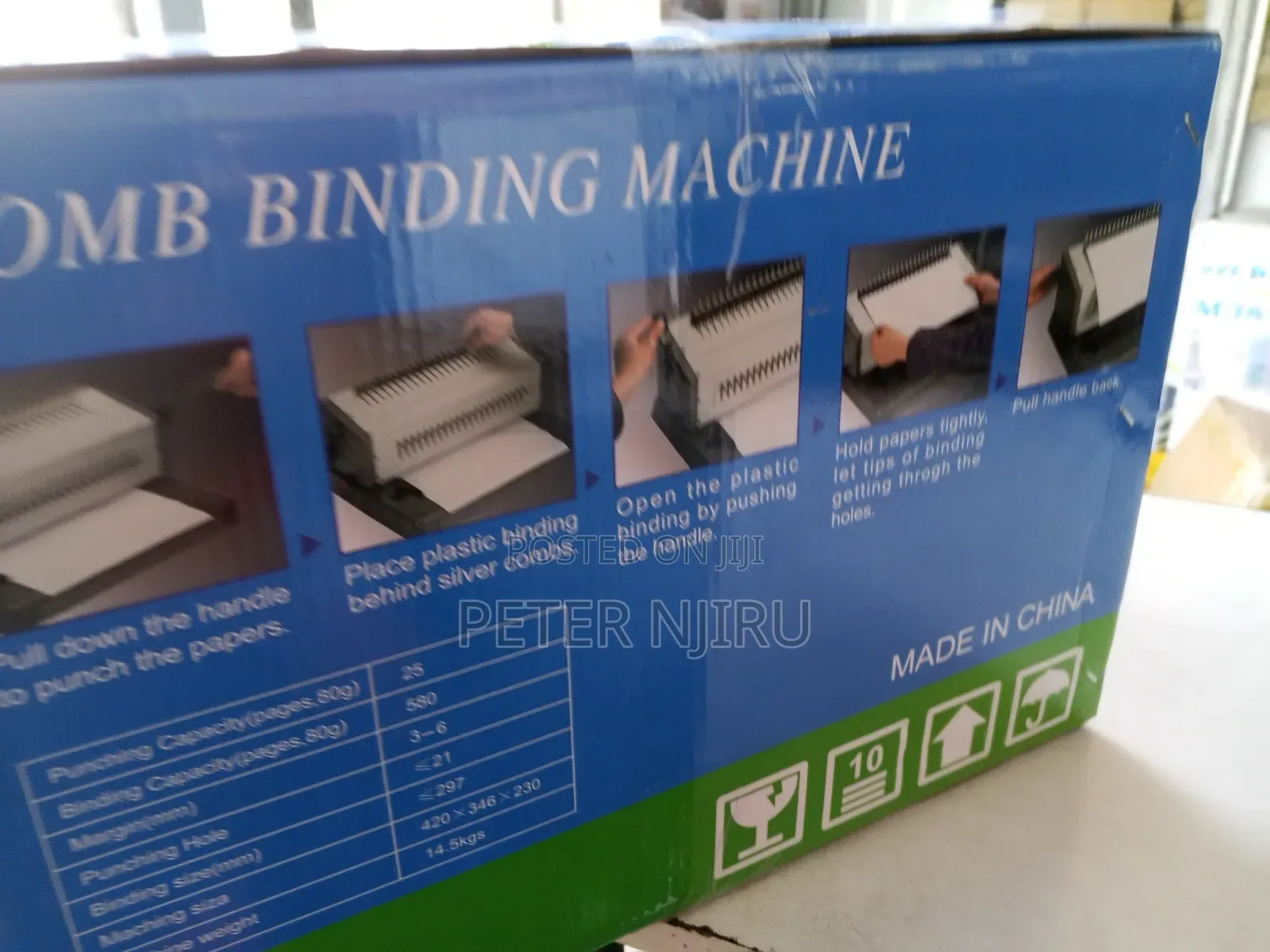 Heavy Duty Comb Binding Machine 2088c