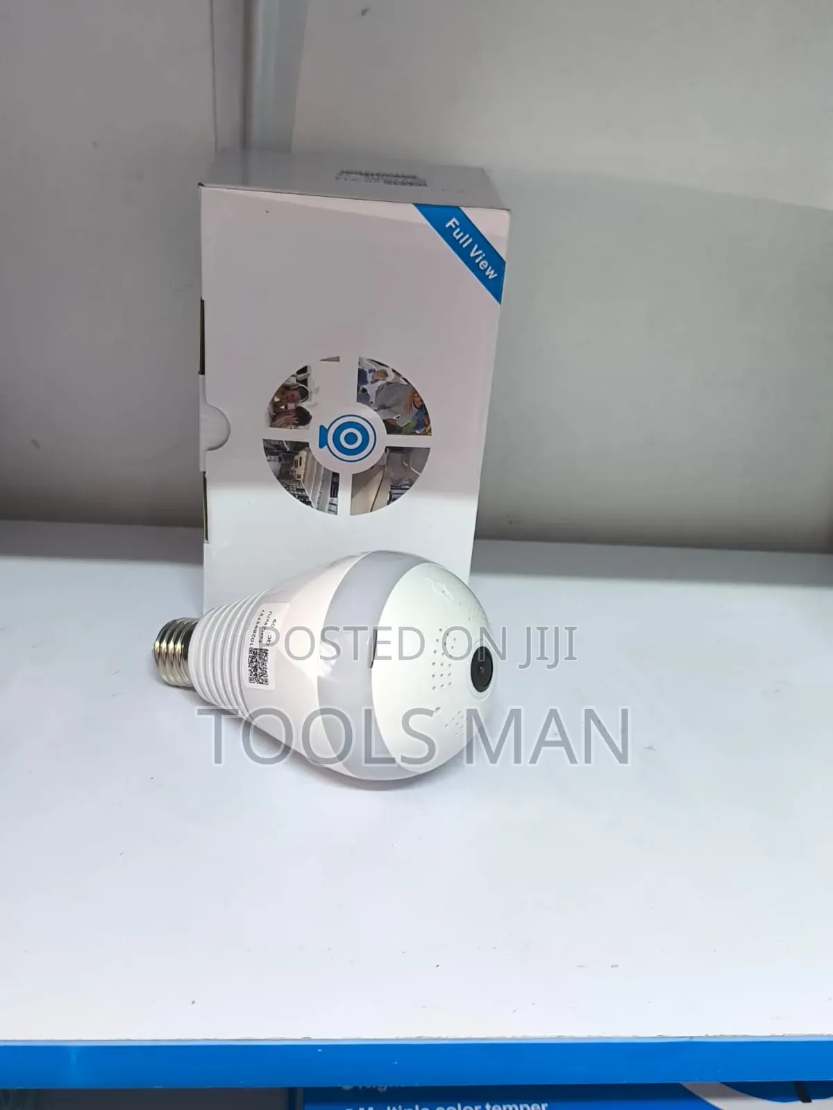 Full View Bulb Light Wireless Panoramic Ip Camera.