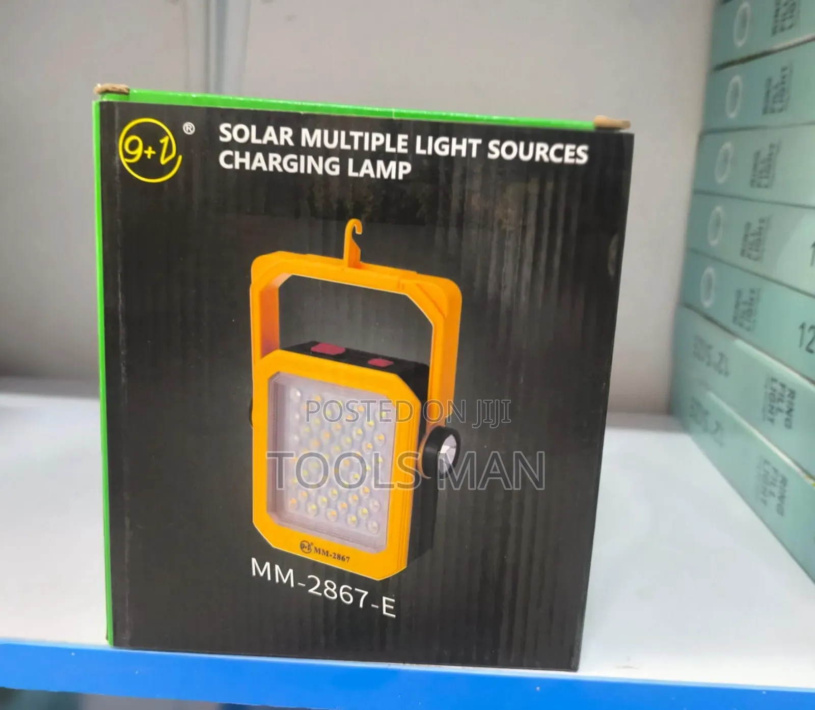 Solar Multiple Light Sources Charging Lamp.