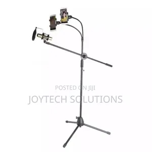 Adjustable Mic Stand Is Perfect for Studio Recording and Band Practice