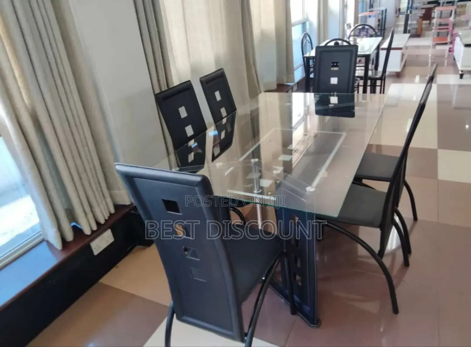Dining Table With 6- Chairs