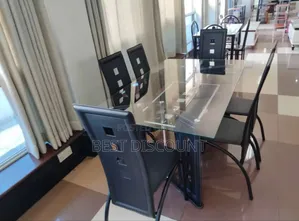 Dining Table With 6- Chairs