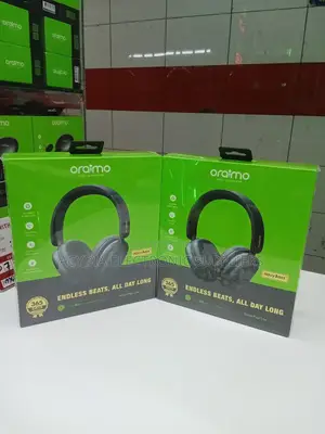 Oraimo Boompop Lite Headphones 65hours Long Playtime- Black
