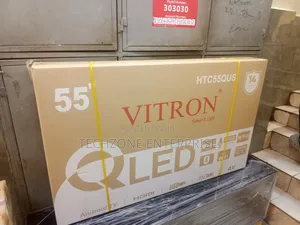 Vitron 55 Inch Qled HTC-55qus With Voice Control 