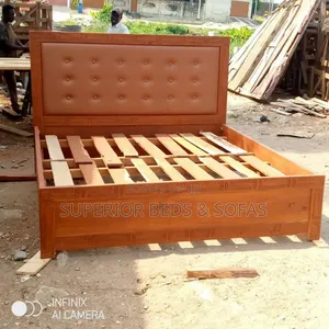 Upholstered Wooden Bed Size 5 by 6