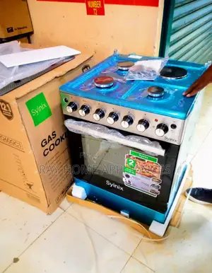 Syinix 60cm by 60cm 3g+1e. Plate With Electric Oven Auto Ignition